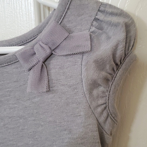 Cherokee Toddler Girls (2) Piece 2T Grey & Silver Sparkle Dress & 18M Sweater - Picture 10 of 12